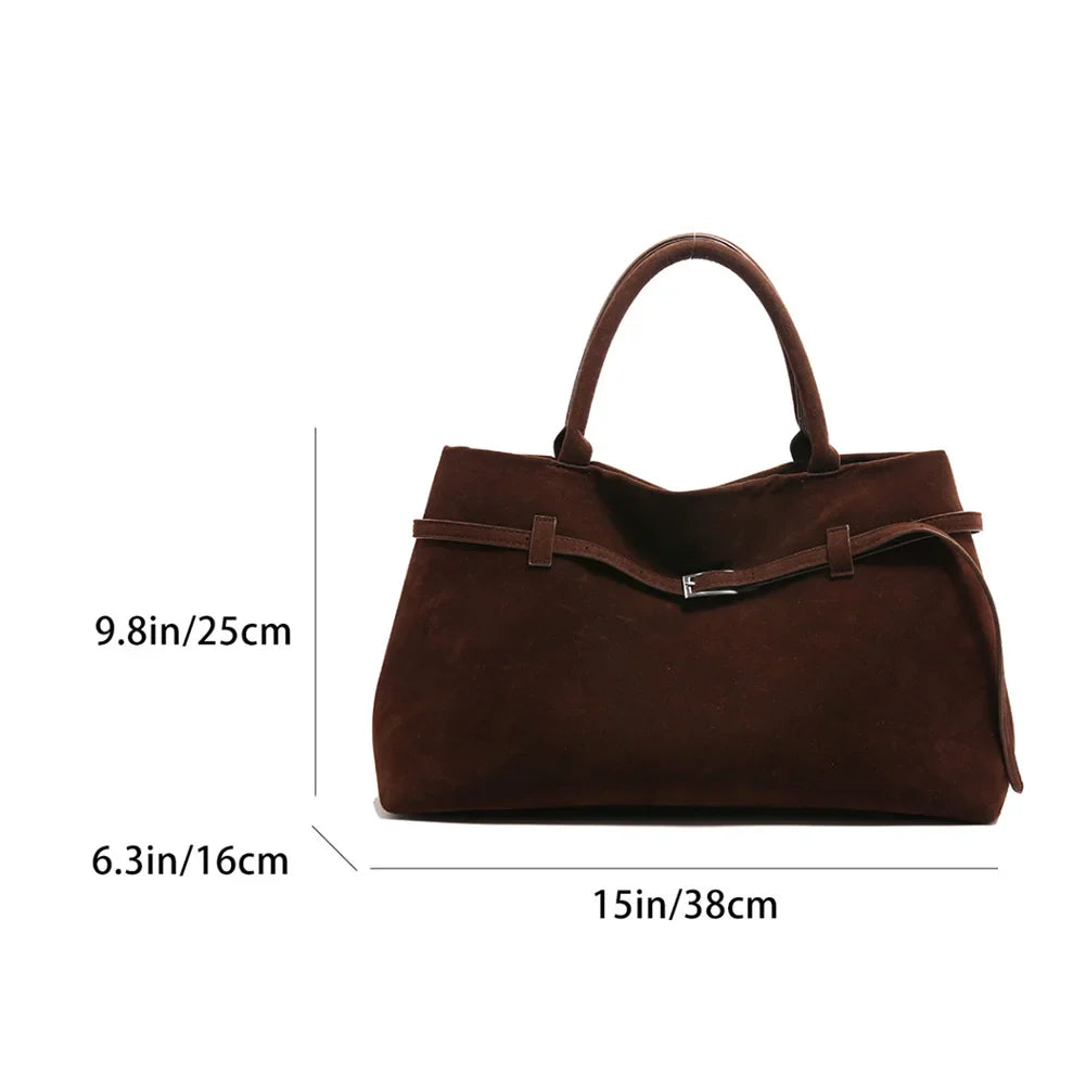Dalila Suede Bag