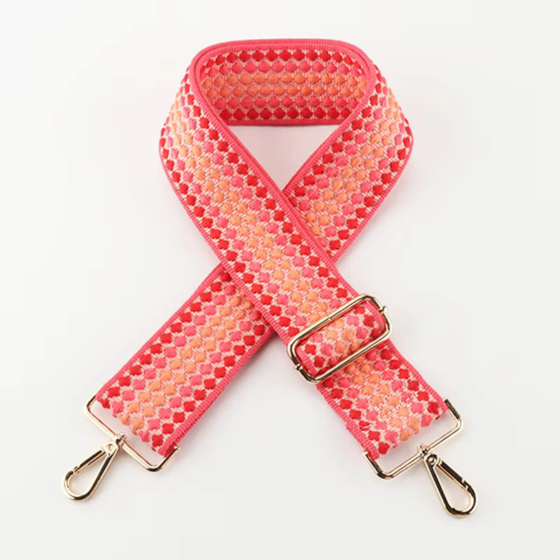 Pink Flame Bag Strap