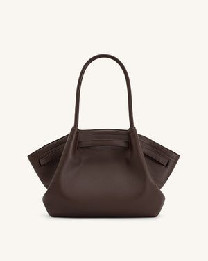 Nora Tote - Dark Brown(Classic Smooth)