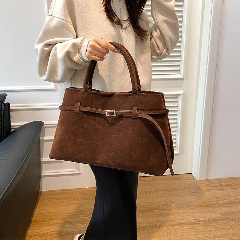 Dalila Suede Bag